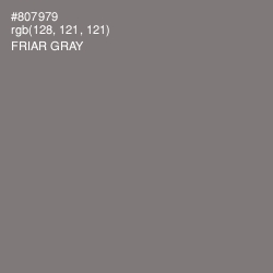 #807979 - Friar Gray Color Image